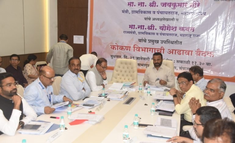 जमीन नसलेल्या बेघरांना घरकुलाचा लाभ प्राधान्याने – ग्रामविकास मंत्री जयकुमार गोरे