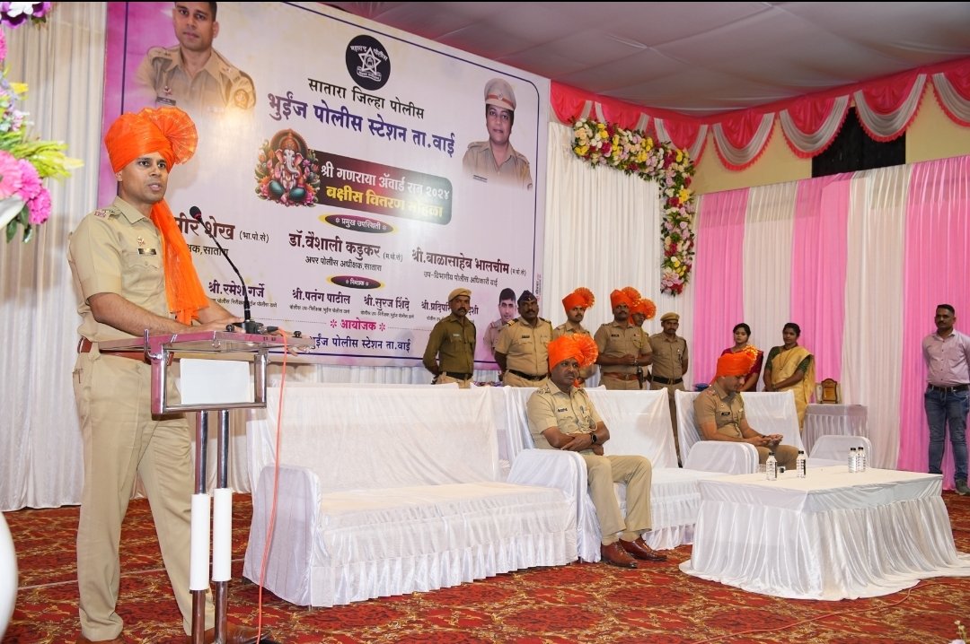 सपोनि रमेश गर्जे यांचे कार्य कौतुकास्पद.. पोलीस अधिक्षक समीर शेख यांचे प्रतिपादन