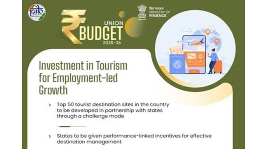 रोजगार आणि विकासासाठी पर्यटन हे चालना देणारे क्षेत्र