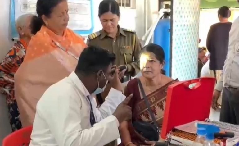 उत्कर्ष पतसंस्थेतर्फे भुईंज येथे मोफत आरोग्य तपासणी शिबिराचे आयोजन