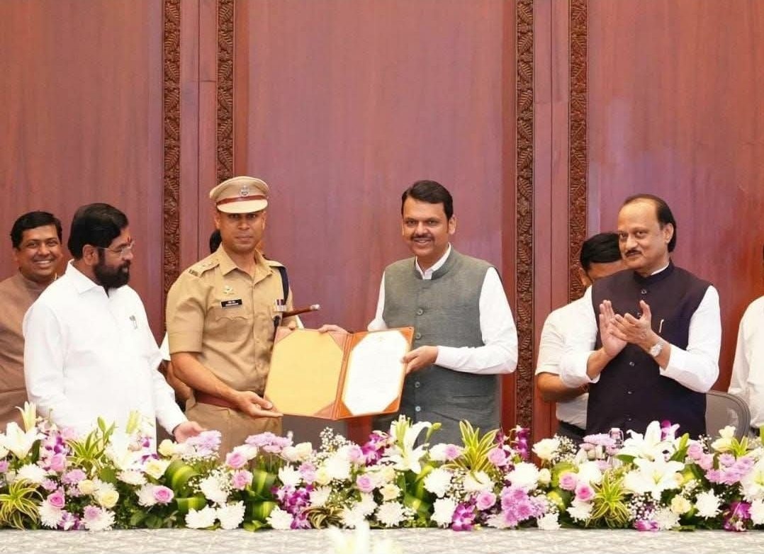 सातारा जिल्हा पोलीस अधिक्षक कार्यालयास राज्यात द्वितीय क्रमांक