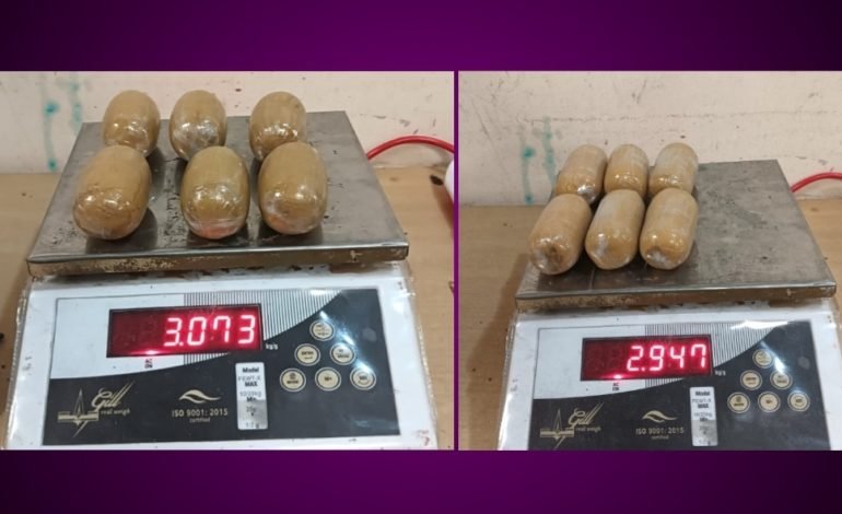 सीमाशुल्क विभागाच्या अधिकाऱ्यांनी  मुंबई विमानतळावर 5.1 कोटी रुपये किमतीचे सोनं केले जप्त