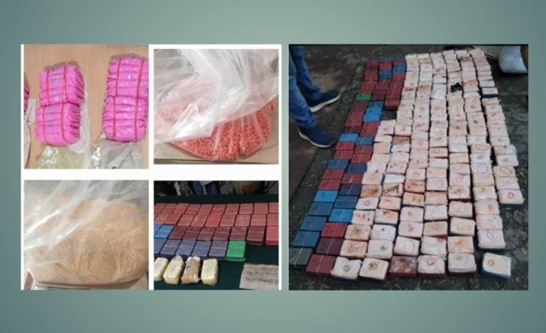 डीआरआयने ईशान्य भारतात केलेल्या दोन कारवायांमध्ये सुमारे 23.5 कोटी रुपयांचे हेरॉईन आणि मेथाम्फेटामाइन केले जप्त