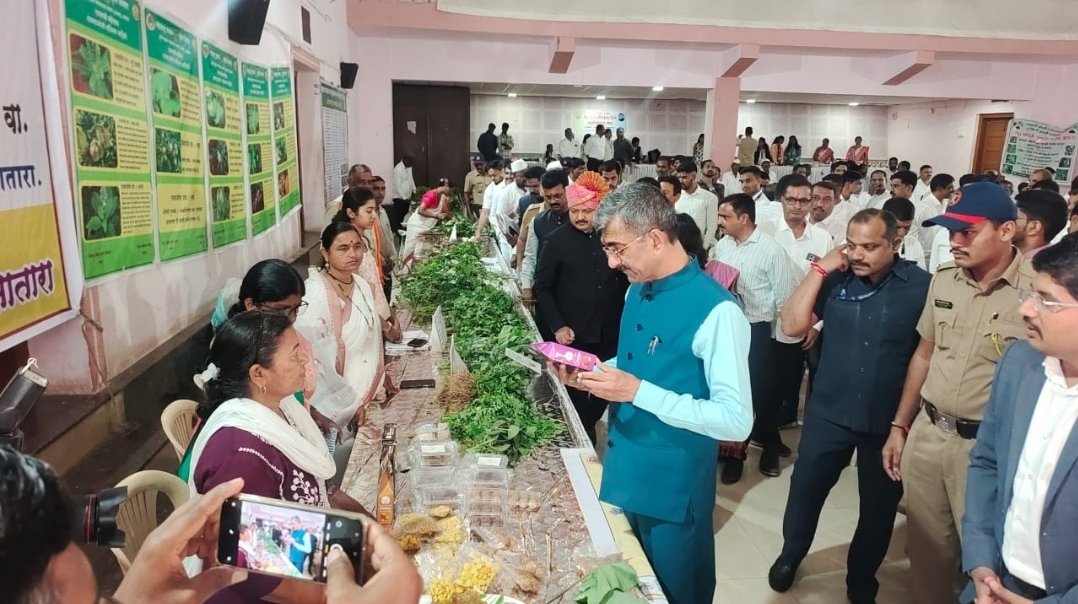 एक दिवसीय जिल्हास्तरीय रानभाजी महोत्सव  पोषणमूल्य असणाऱ्या रानभाज्यांचा रोजच्या आहारात समावेश करावा – पालकमंत्री शंभूराज देसाई