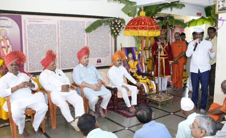 नारायण महाराजांचे विचार आचरणात आणल्यास जीवनाचे सार्थक : बाळासाहेब सोळस्कर