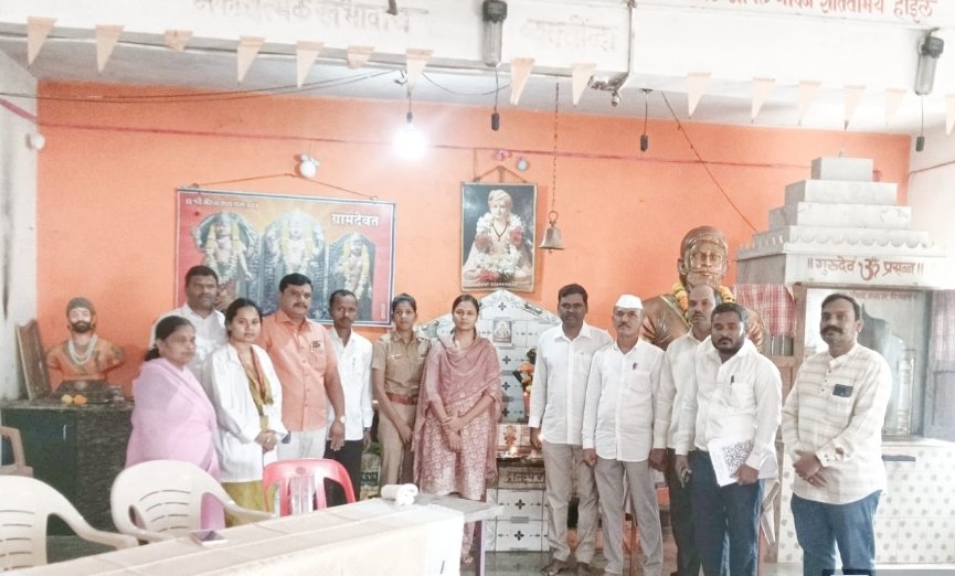 देगाव येथे महसूल सेवा पंधरवडा कार्यक्रमात दाखल्यांचे वाटप