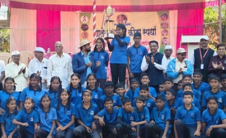 इंग्लिश स्कूल, बोरगांव येथे वार्षिक क्रीडा स्पर्धांचा दिमाखदार समारोप