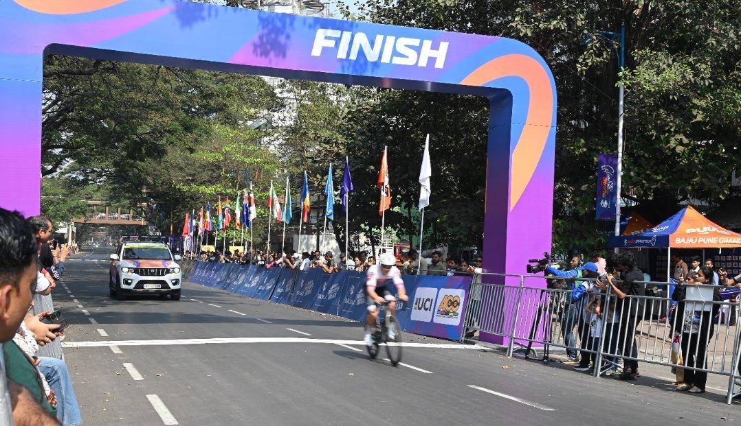 बजाज पुणे ग्रँड टूर २०२६ : प्रोलॉग स्पर्धेने दाखवून दिली भव्यतेची चुणूक