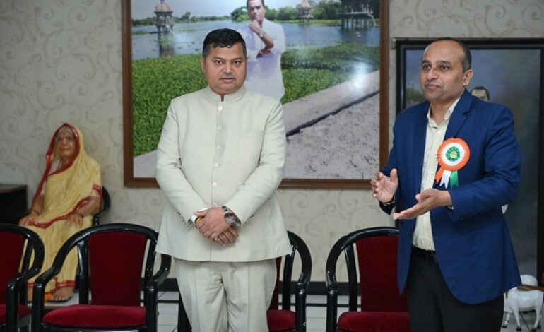 ‘मुळा–मुठा’साठी ठोस पाऊल उचलणार केंद्रीय जलशक्ती राज्यमंत्री राज भूषण चौधरींची माहिती