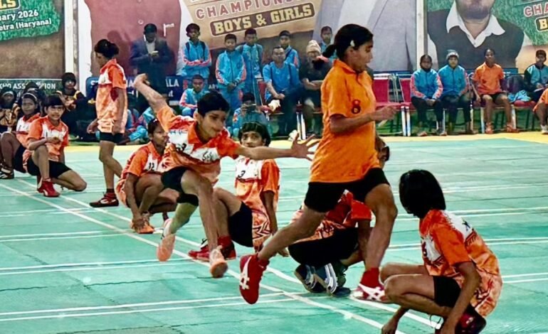 ३५ वी किशोर–किशोरी राष्ट्रीय खो-खो स्पर्धा महाराष्ट्राचे किशोर–किशोरी संघ उपांत्य फेरीत