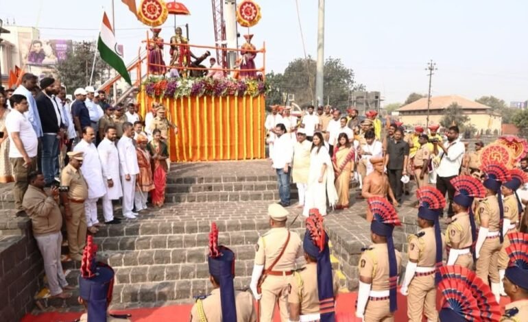 शिवजयंती दिनी सातारा झाला शिवमय