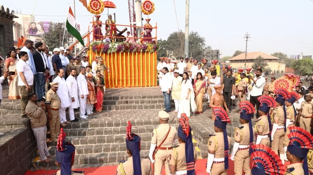 शिवजयंती दिनी सातारा झाला शिवमय