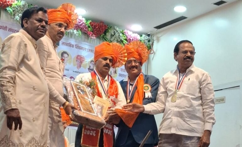 “वृक्षसंवर्धनाची अखंड साधना; तानाजी फणसे यांचा ‘वन संगोपन रत्न लोकहिंद गौरव पुरस्कार 2026’ ने सन्मान”