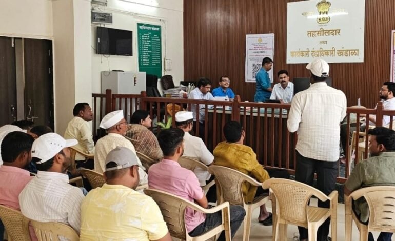 खंडाळा तालुक्यातील शासकीय जमिनीवरील निवासी अतिक्रमणे होणार नियमित