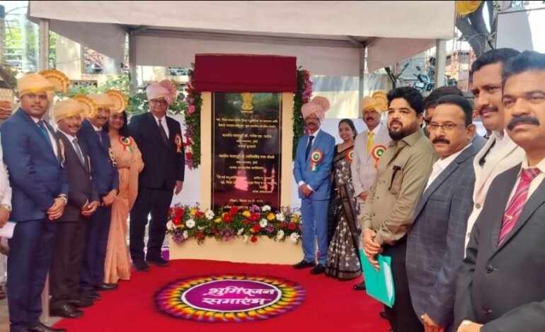 सातारा जिल्ह्याचा न्यायदान पॅटर्न राज्यासाठी आदर्श; वाई न्यायालयाच्या नूतन इमारतीचे भूमिपूजन