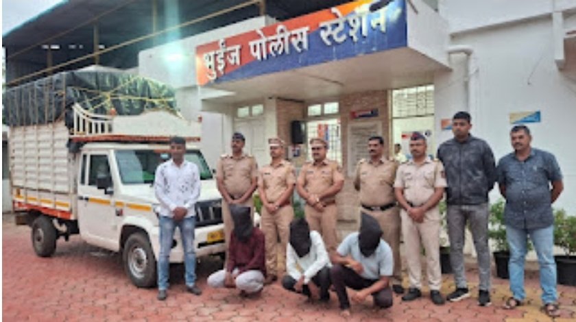 गोठ्यातील जनावरांवर डल्ला मारणारी ‘पिकअप गँग’ जेरबंद
