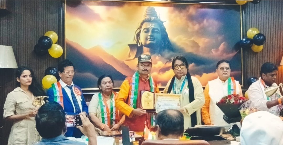 गुणवंत कामगार राजेंद्र कांबळे यांना ‘वंदे मातरम् सन्मान पुरस्कार’