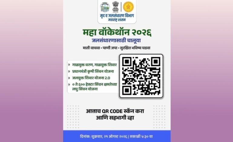 जलसंधारणातून शाश्वत भविष्यासाठी सातारा जिल्ह्यात लोकचळवळीला बळ