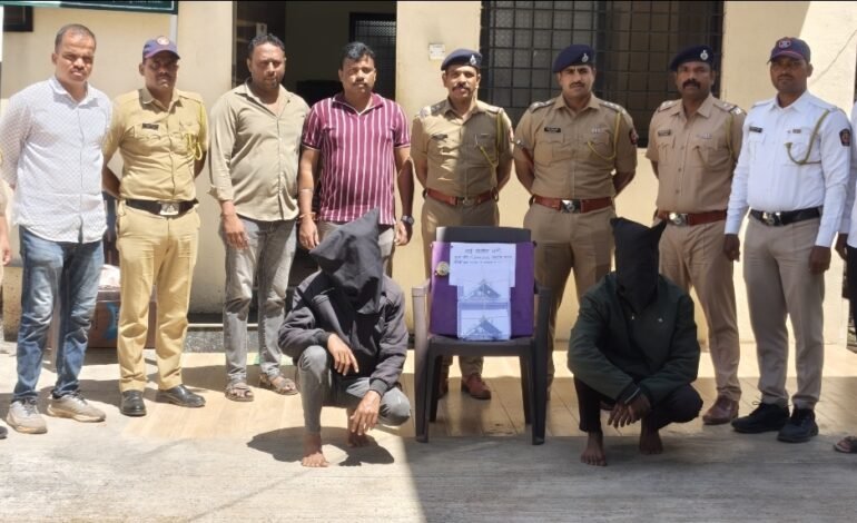वाई परिसरात पिस्टल बाळगून दहशत माजवणारे दोघे गजाआड
