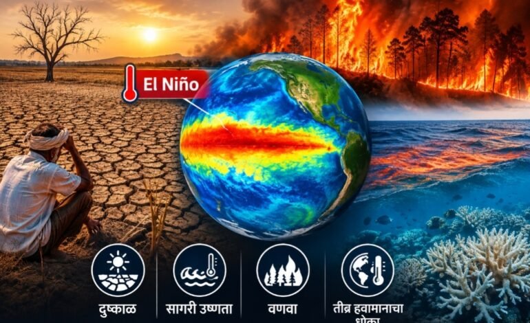 दुष्काळ, सागरी उष्णता आणि वणव्यांचा वाढता धोका