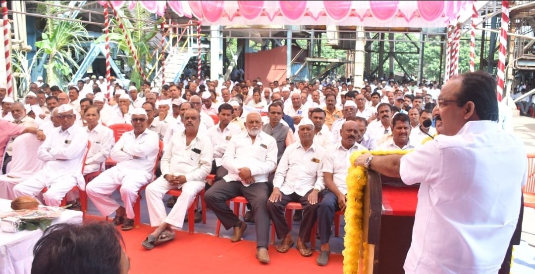 ‘किसन वीर’ला वाचविण्याचे खरे श्रेय शेतकरी व कामगारांना ; नामदार मकरंदआबा पाटील