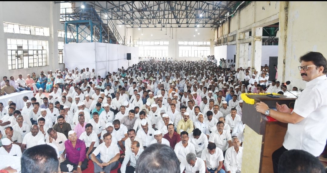 ‘किसन वीर’ कार्यक्षेत्रातील शेतकऱ्यांची अर्थवाहिनी ; खासदार नितीन पाटील