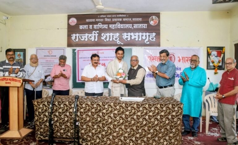 संस्कार भारतीच्या कथाकथन स्पर्धेत अमितकुमार शेलार प्रथम